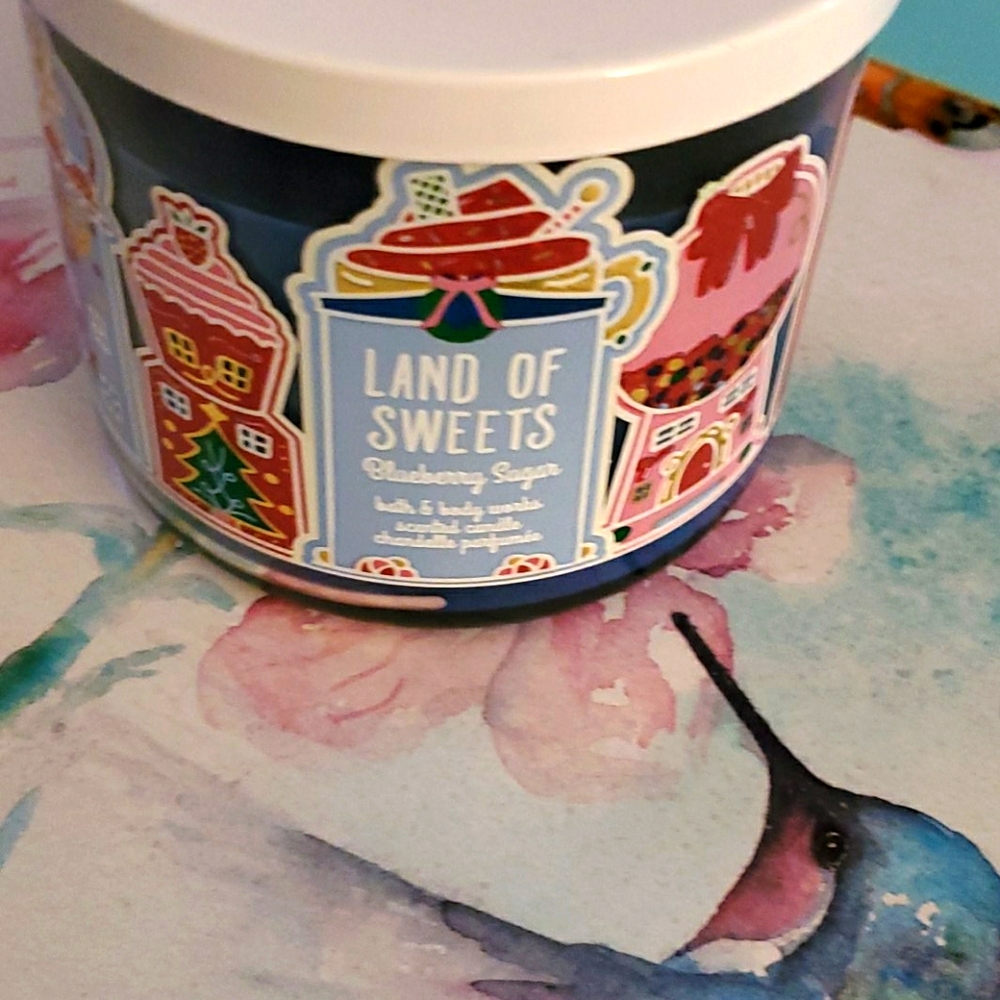 Rare Blueberry Sugar scented candle